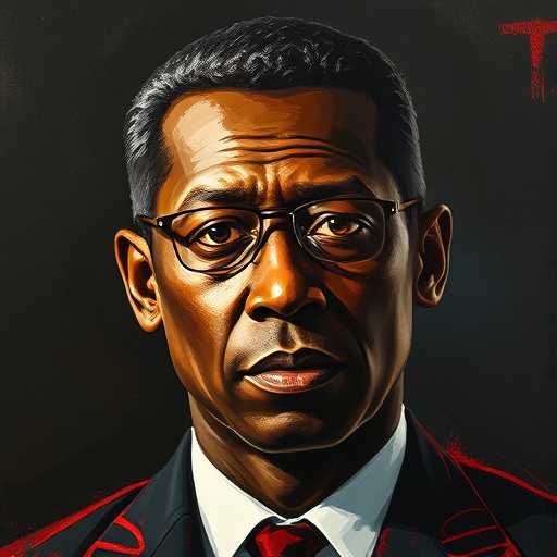 Portrait of Patrice Lumumba