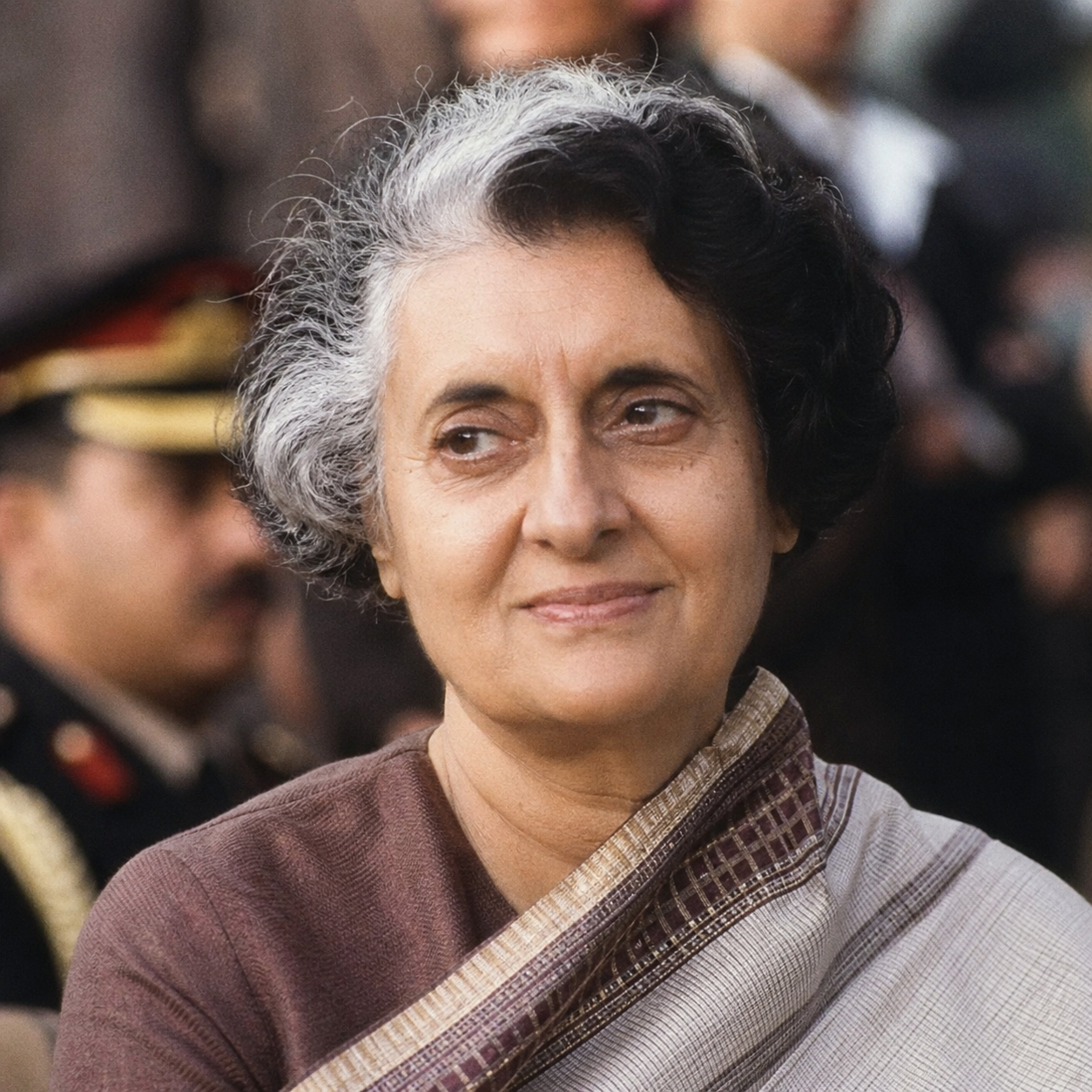 Portrait of Indira Gandhi