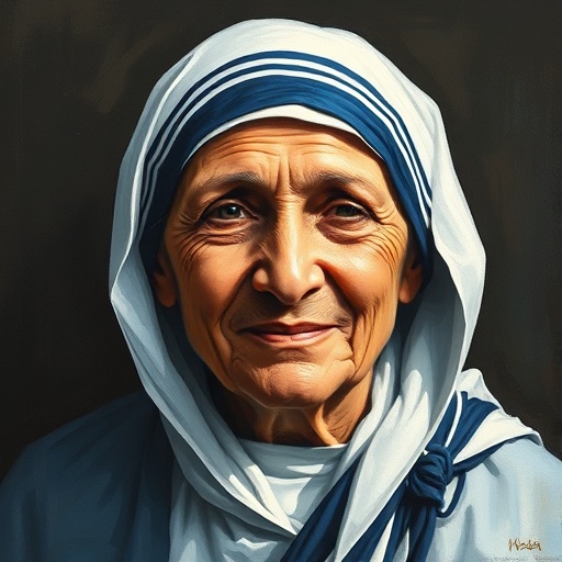 Portrait of Mother Teresa