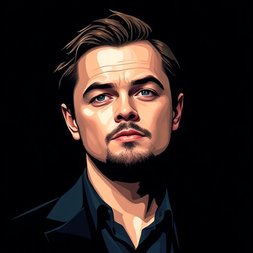 Portrait of Leonardo DiCaprio
