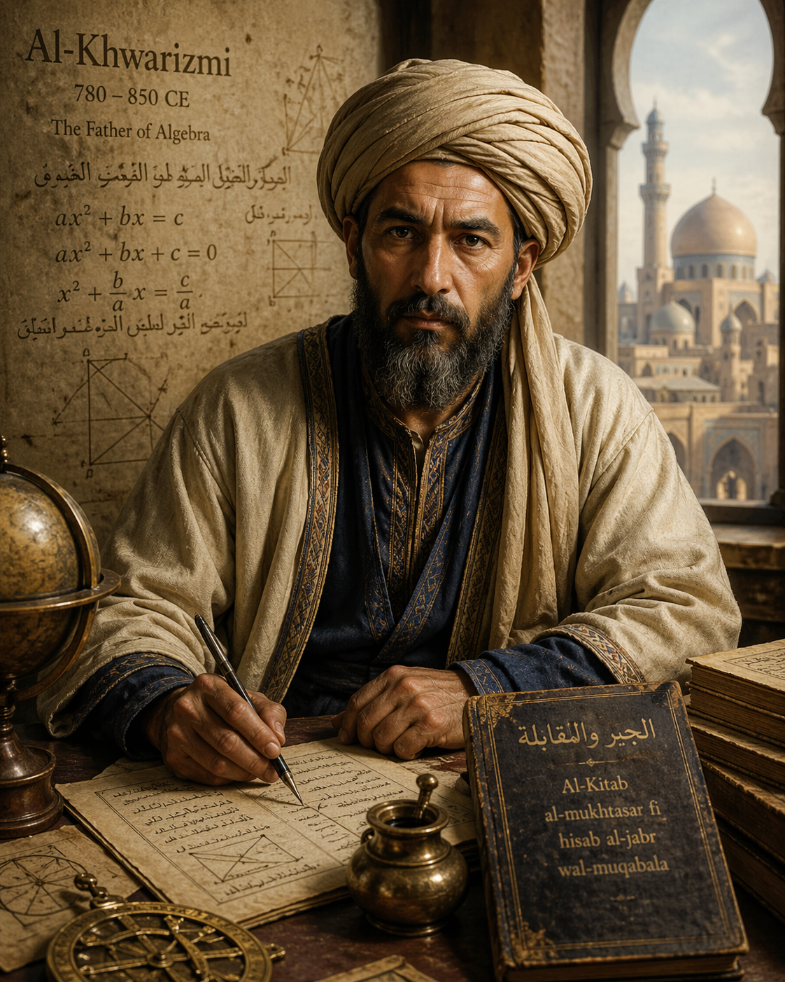 Portrait of Al-Khwarizmi
